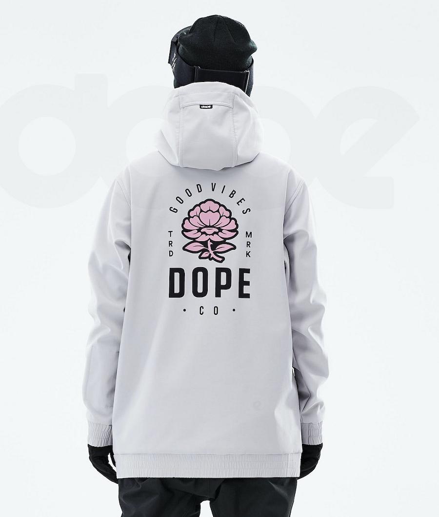 Dope Yeti 2021 Rose Ženske Skijaške Jakne Srebrne | HR2164OR